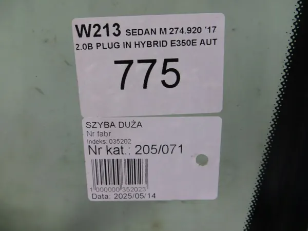 Mercedes W213 Frontscheibe OEM 205/071 image 7
