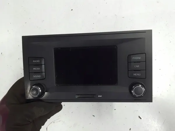 Radio CD SEAT OEM 5F0035869C - Usado image 2