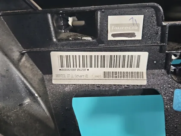 OEM IMPRK1387939 Consola Salpicadero Airbag BMW E87 image 6