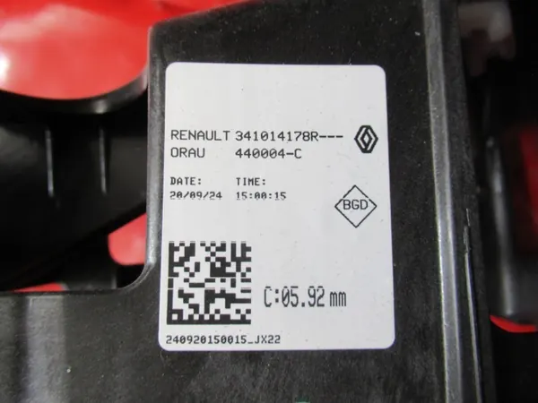 Levier de vitesse Dacia Jogger OEM 341014178R - Occasion image 3
