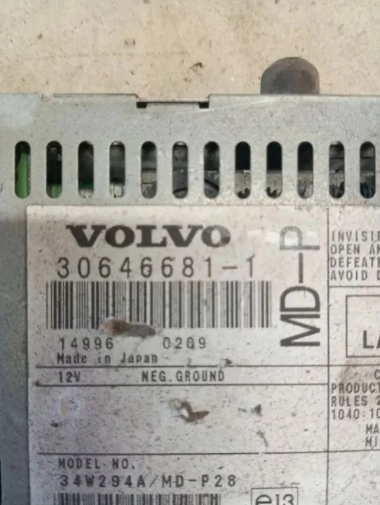 Trocador CD Volvo XC90 I OEM 306466811 Usado image 5