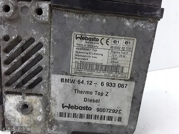 2004 BMW 7 Series Webasto 3000D 000002021131 image 5
