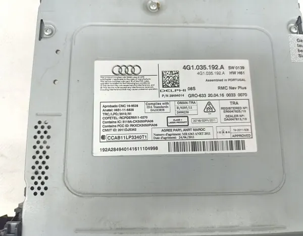 Audi A6 C7 Navigatielezer OEM 4G1035192A image 3