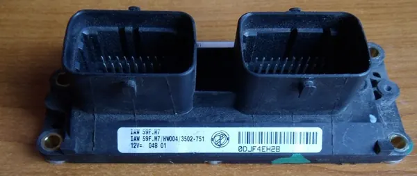 Unité de contrôle moteur Fiat Seicento 1.1 MPI IAW 59F.M7 image 4