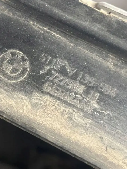 BMW OEM 7135584 Bakre stötfångarrem - Begagnad image 6