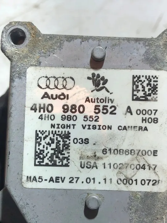 Câmera Visão Noturna Audi OEM 4H0980552A - Usada image 5