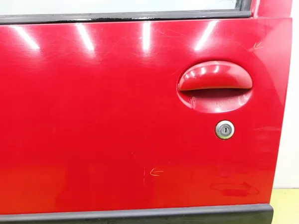 Vänster Framdörr PEUGEOT 107 2005-2014 Röd OEM 2DRZPLP image 3