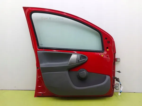 Vänster Framdörr PEUGEOT 107 2005-2014 Röd OEM 2DRZPLP image 7