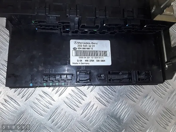 ECU Mercedes 2035453201 para C-Class W203 2700D 2005 image 3