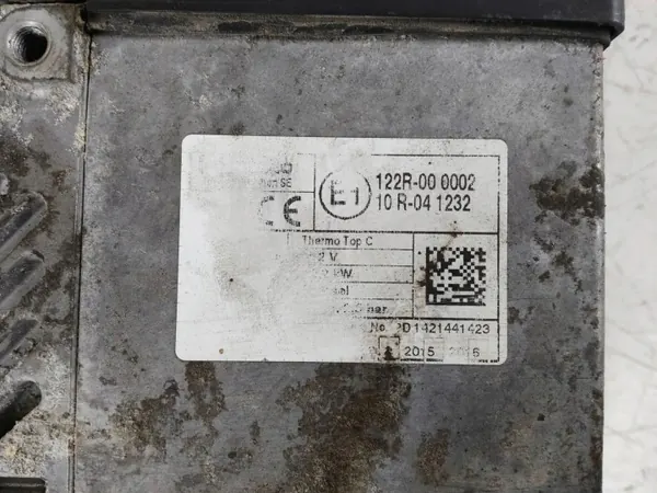 Webasto parkeerverwarming Nissan NV400 OEM 11421441423 image 6