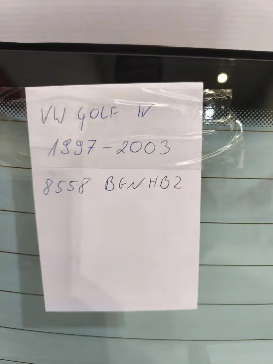 OEM 8558BGNHBZ Luneta Trasera Calefactable VW Golf IV image 5