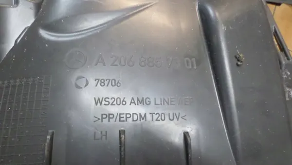 MERCEDES W206 C CLASS AMG Bumper Glid Left Front A2068856705 image 2
