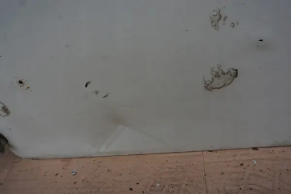 Nissan Patrol Y60 linker achterklep OEM PATROL Y60 KLAPA LEWA BIAŁA image 8