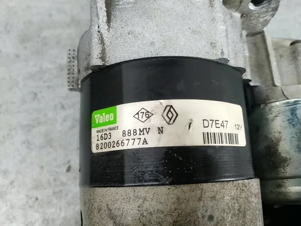 Motor de arranque Renault Megane II 1.6 16V 8200266777A D7E47 Valeo image 6