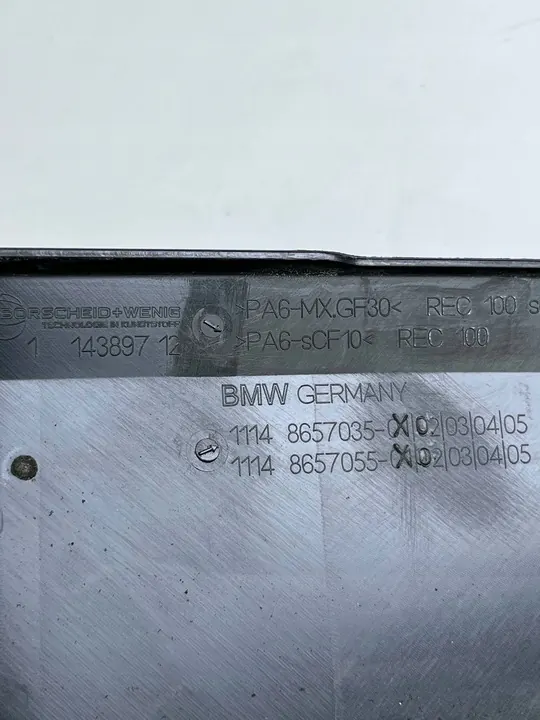 Cache moteur BMW X3 G01 8657035 image 5
