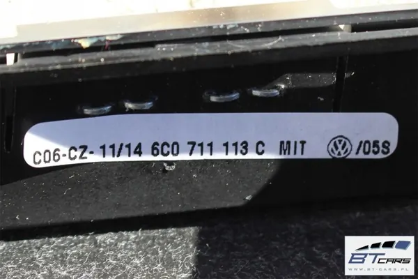 Pommeau de levier VW Polo OEM 6C0711113C avec soufflet image 8