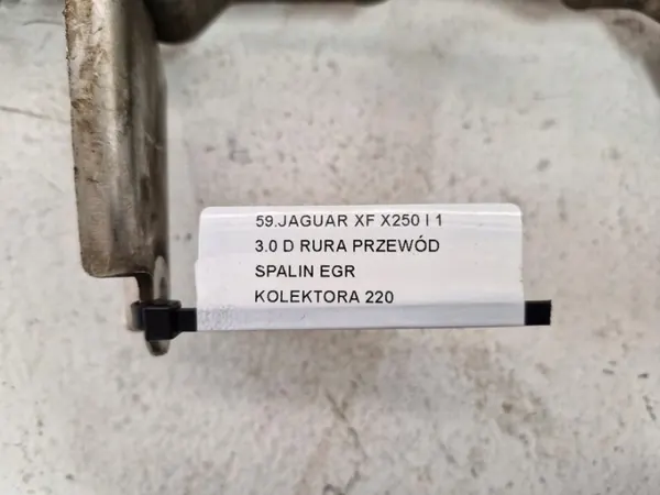 Jaguar XF X250 EGR Pijp OEM ERTGYHUJIKKJUHYGR image 9