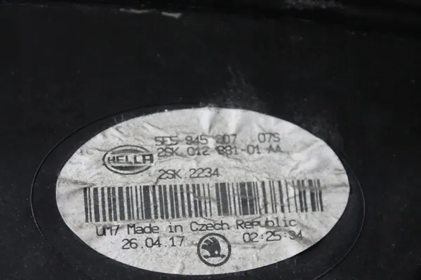 Skoda OE 5E5 945 207 conjunto de lámpara trasera image 3