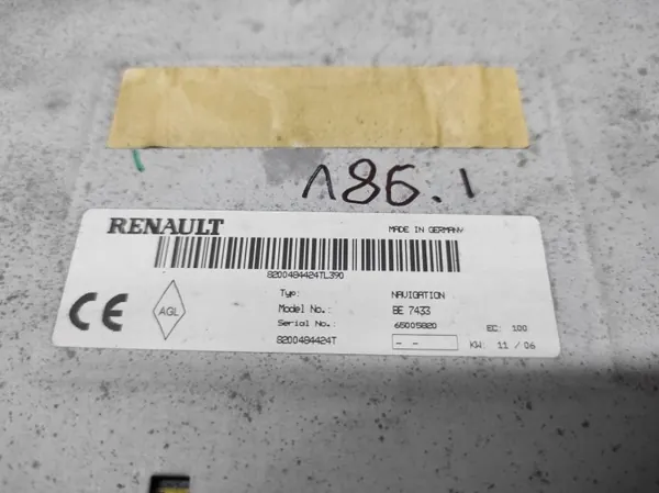 OEM 8200484424 Tehdasradio Navi Renault Scenic II image 8