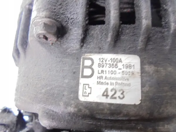 Vaihtovirtageneraattori Opel 1.7CDTI 2002-2009 OE 8973551981 image 7