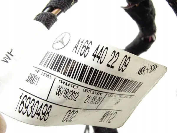 Cableado de Puerta OEM A1664402209 para Mercedes ML W166 image 4