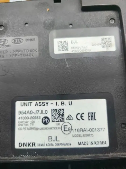 Módulo Confort Kia OEM 954A0J7JL0 - 1.6L 2022 image 4