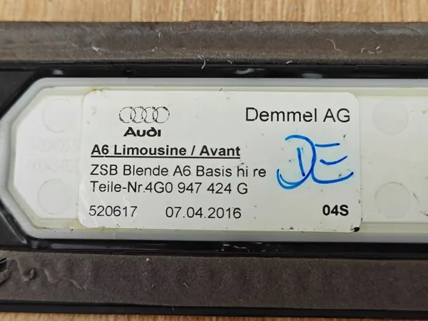 OEM 4G0947424G Rechte hintere Schwellerverkleidung image 4