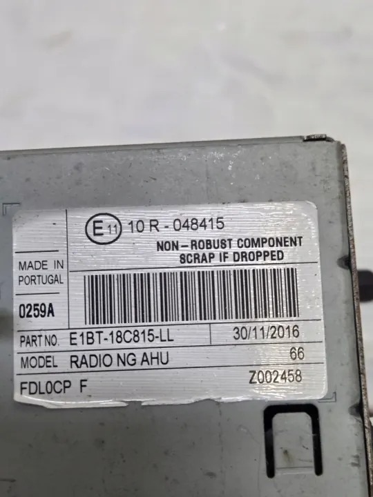 Rádio Navegação Ford C-Max II OEM E1BT-18C815-LL image 6
