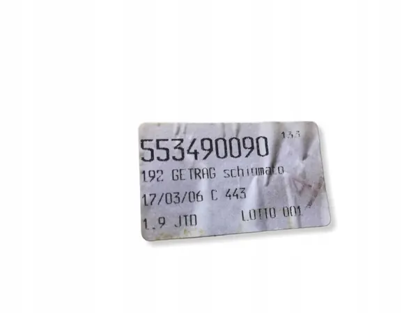 Fiat Stilo 1.9 JTD Växelspak OEM 553490090 image 3
