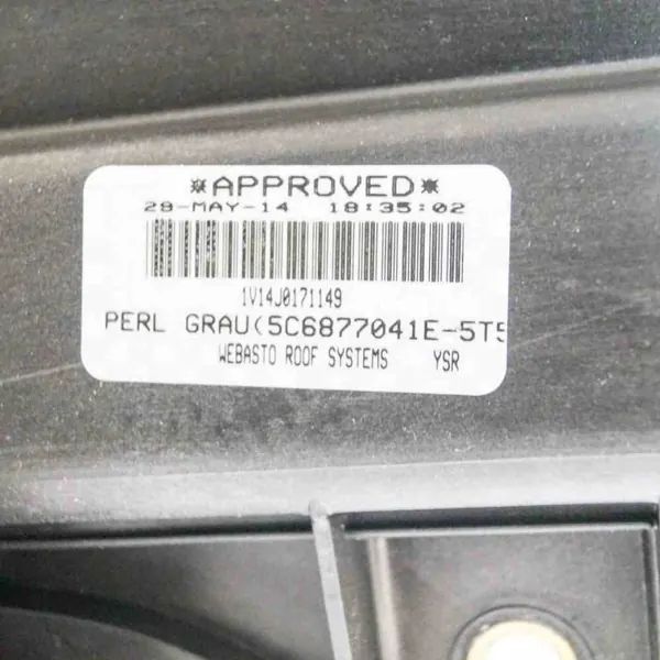 Techo solar VW OEM 5K0959591 para Jetta MK6 (162, 163) image 6