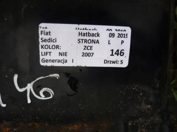 Gebruikte waterradiator OEM CHŁODNICA WODY FIAT SEDICI 1 GEN image 3