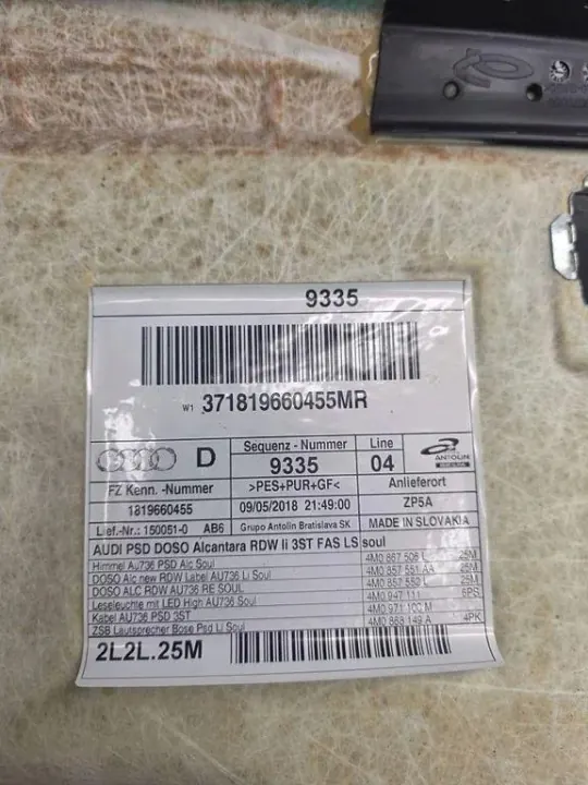 Audi Q7 Panoramakatto OEM 4M0867506 - Käytetty image 2