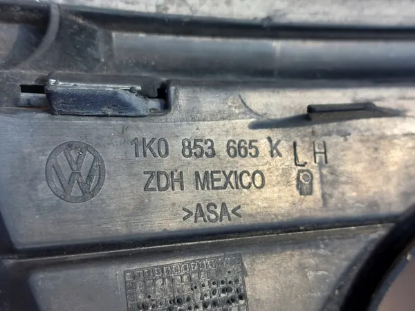 VW GOLF V KOMBI JETTA A5 Griglia Paraurti Anteriore Sinistra 1K0853665K image 6