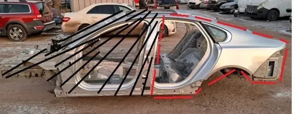REARLEFTFENDER Para-lama Traseiro Esquerdo Jaguar XF image 3