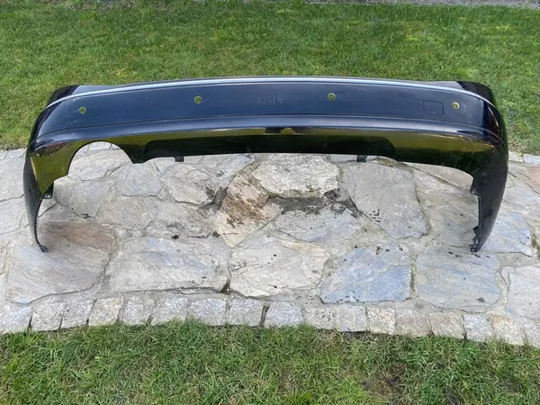 PARAGOLPES TRASERO CHROME MERCEDES 204 C CLASS OEM 2048852625 image 3