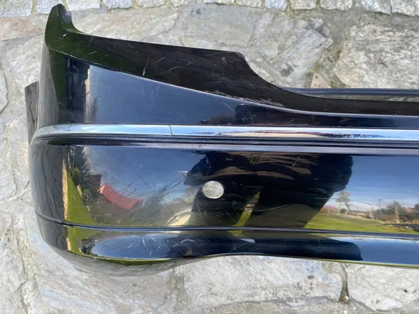 PARAGOLPES TRASERO CHROME MERCEDES 204 C CLASS OEM 2048852625 image 5