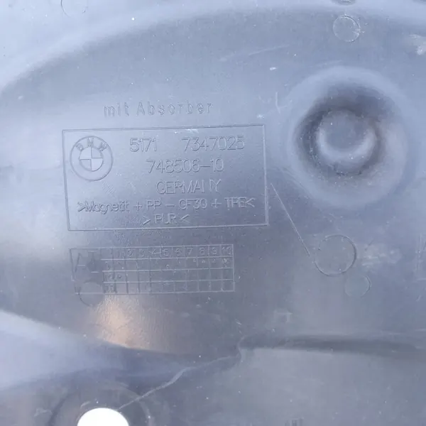 Isolation cloison BMW 7 G11 OEM 7407873 image 6