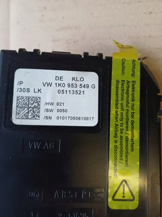 Styrvinkelgivare OEM 1K0953549G för Skoda Octavia II image 4