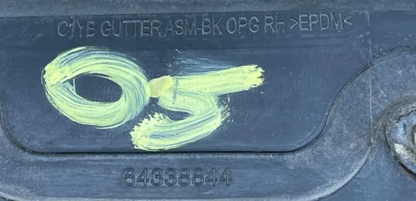 Oikea sadeurkan tiiviste OEM 84338844 Buick Enclavelle image 3