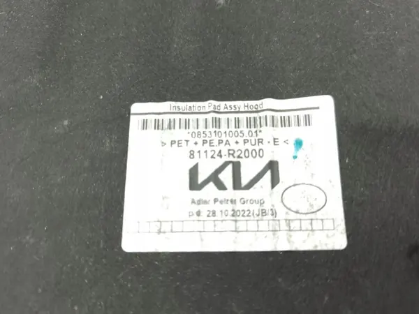 Goupilles de fixation isolation capot OEM 81124-R2000 image 7