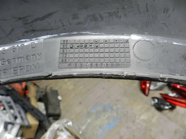 VW GOLF II G60 89- Left Rear Fender 191853817D image 10