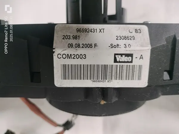 Lichtschakelaar 96592431XT Peugeot 407 image 6