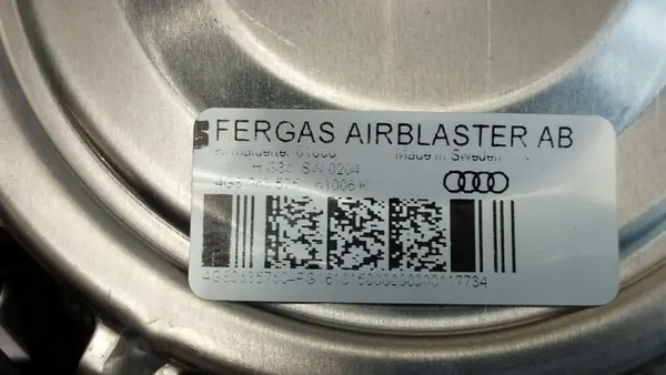 Dossier ventilation siège gauche Audi A7 4G OEM 4G8963575 image 8