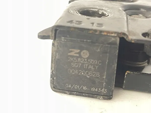 Motorhuvslås med sensor VW Caddy 2015-2020 OEM 2K5823509C image 6