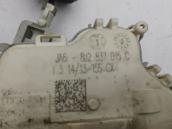 Audi A7 S7 4G 2013 Vänster framdörrslås OEM 8J2837015C image 6