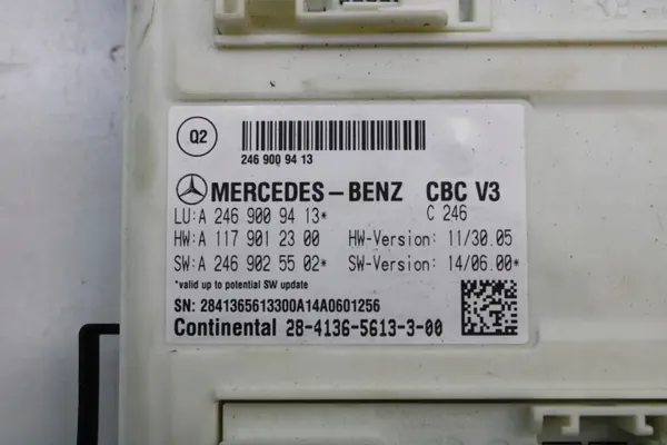 Comfortmodule OEM A2469009413 voor Mercedes-Benz GLA image 3