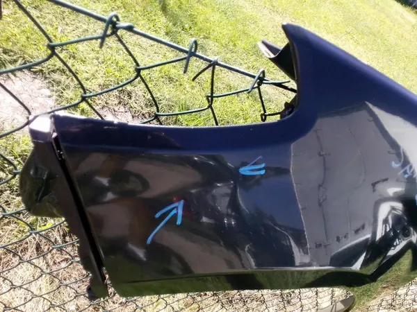 Vänster framskärm Dacia Sandero I 08- OEM 631017245R image 2