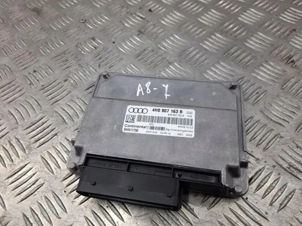 Módulo controle suspensão ar Audi A8 S8 D4 OEM 4H0907163B image 2