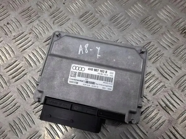 Módulo controle suspensão ar Audi A8 S8 D4 OEM 4H0907163B image 3