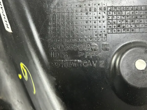 OEM 68036597AB Para-lamas Dianteiro Esquerdo Dodge Ram 1500 image 3